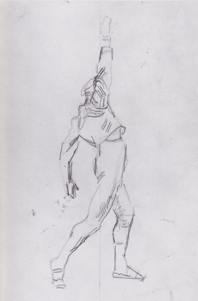 Swearing to the Right by Ferdinand Hodler
